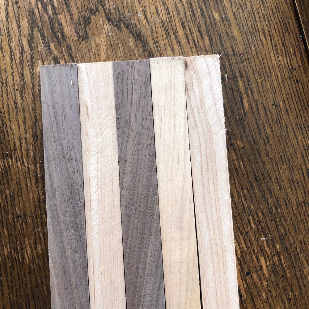 Walnut and Cherry wooden pen blanks